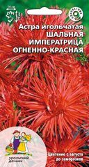 Астра игольчатая Шальная императрица огненно-красная (УД) Е/П